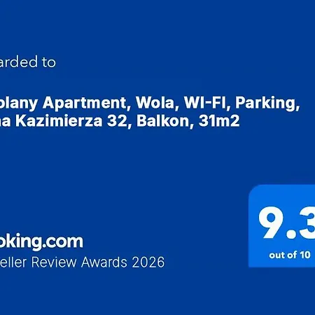 Odolany Apartment, Wola, Wi-fi, Parking, Jana Kazimierza 32, Balkon, 31m2 Βαρσοβία