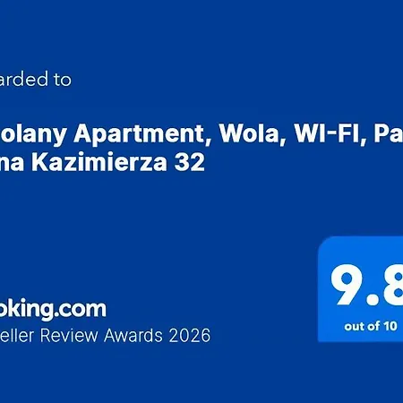Odolany Apartment, Wola, Wi-fi, Parking, Jana Kazimierza 32, Balkon, 31m2 * Warsaw
