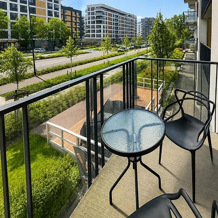 Odolany Apartment, Wola, Wi-fi, Parking, Jana Kazimierza 32, Balkon, 31m2 公寓 *
