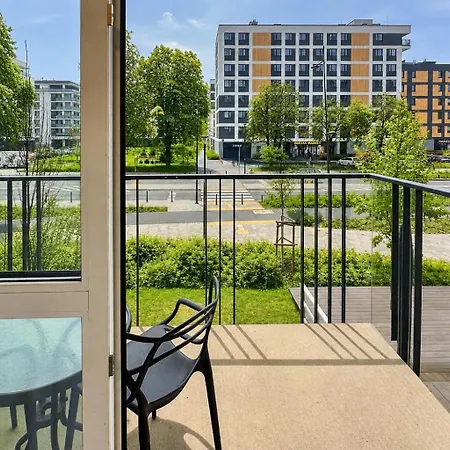 Odolany Apartment, Wola, Wi-fi, Parking, Jana Kazimierza 32, Balkon, 31m2 公寓