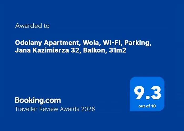 Odolany Apartment, Wola, Wi-fi, Parking, Jana Kazimierza 32, Balkon, 31m2 Warsaw